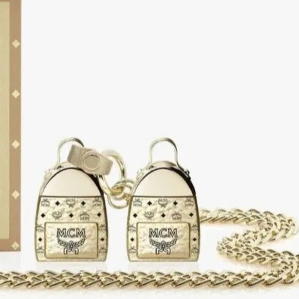 MCM Ultra Eau de Parfum Necklace Set in Gold - Picture 8 of 8